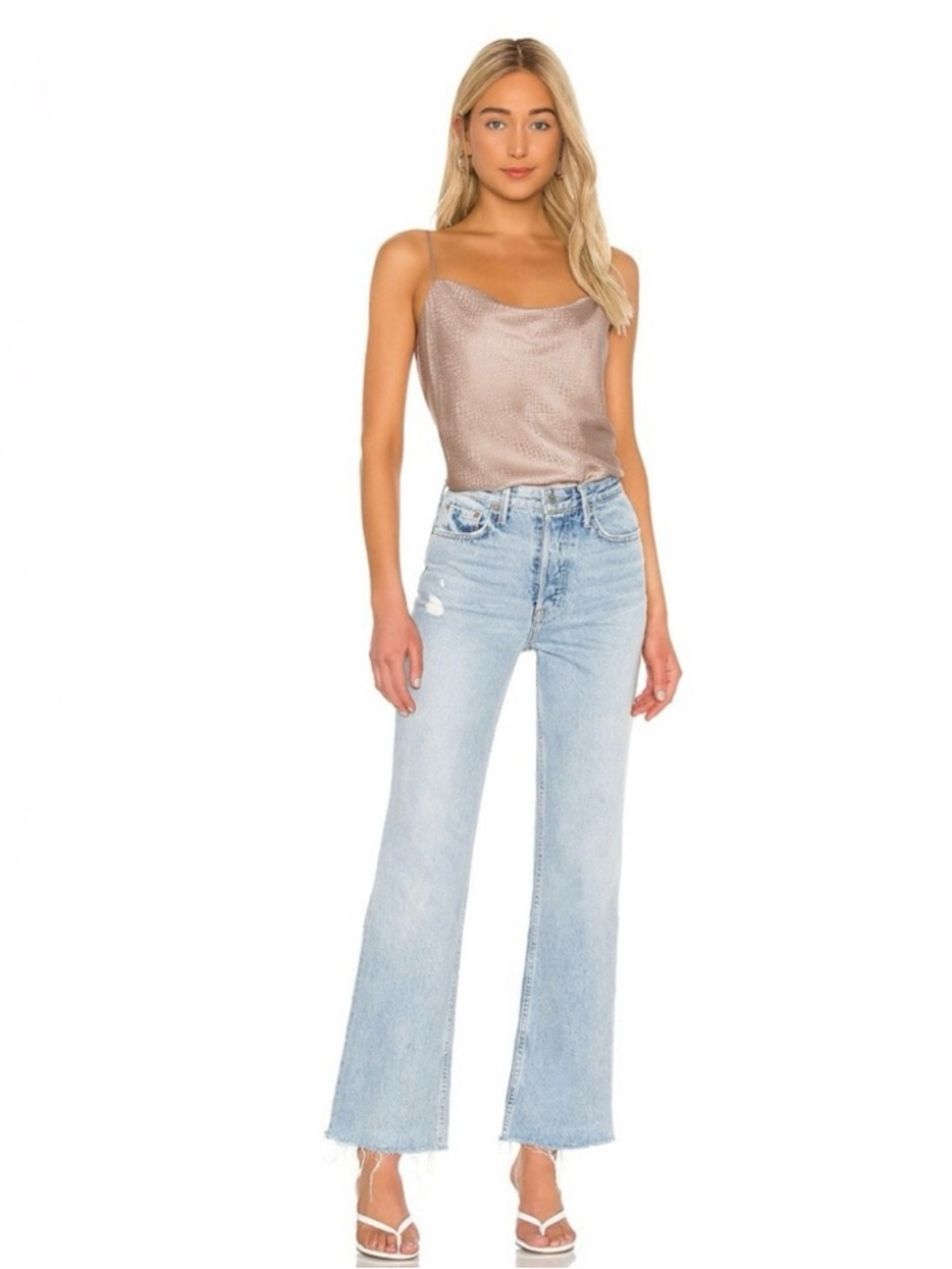 NEW ATM ANTHONY THOMAS MELILLO REVOLVE REPTILE SILK CAMISOLE - Picture 10 of 10